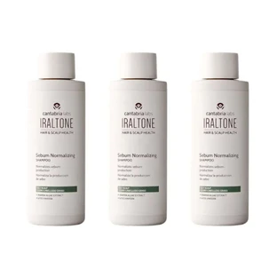 Iraltone Seboregulating Shampoo, 3 x 200 ml pack
