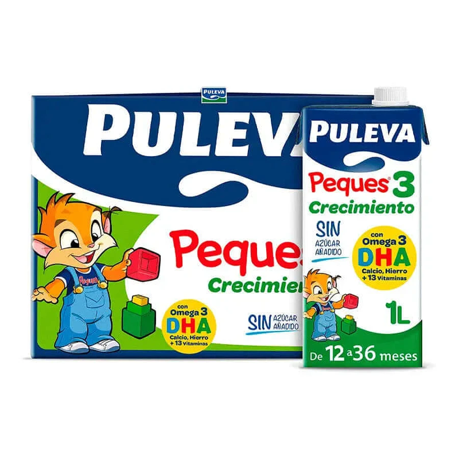 Puleva Peques Peques 3 Groei 1L 6 eenheden