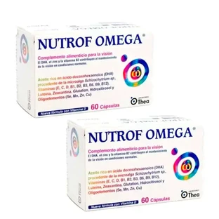 Nutrof Omega, Packung 2 x 60 Kapseln