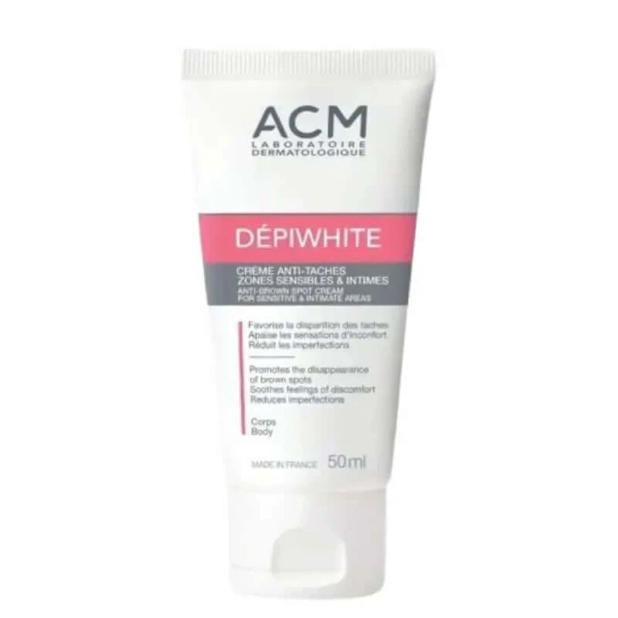 Acm Laboratoire Dépiwhite Crema anti-macchie Zone sensibili e intime, 50 ml