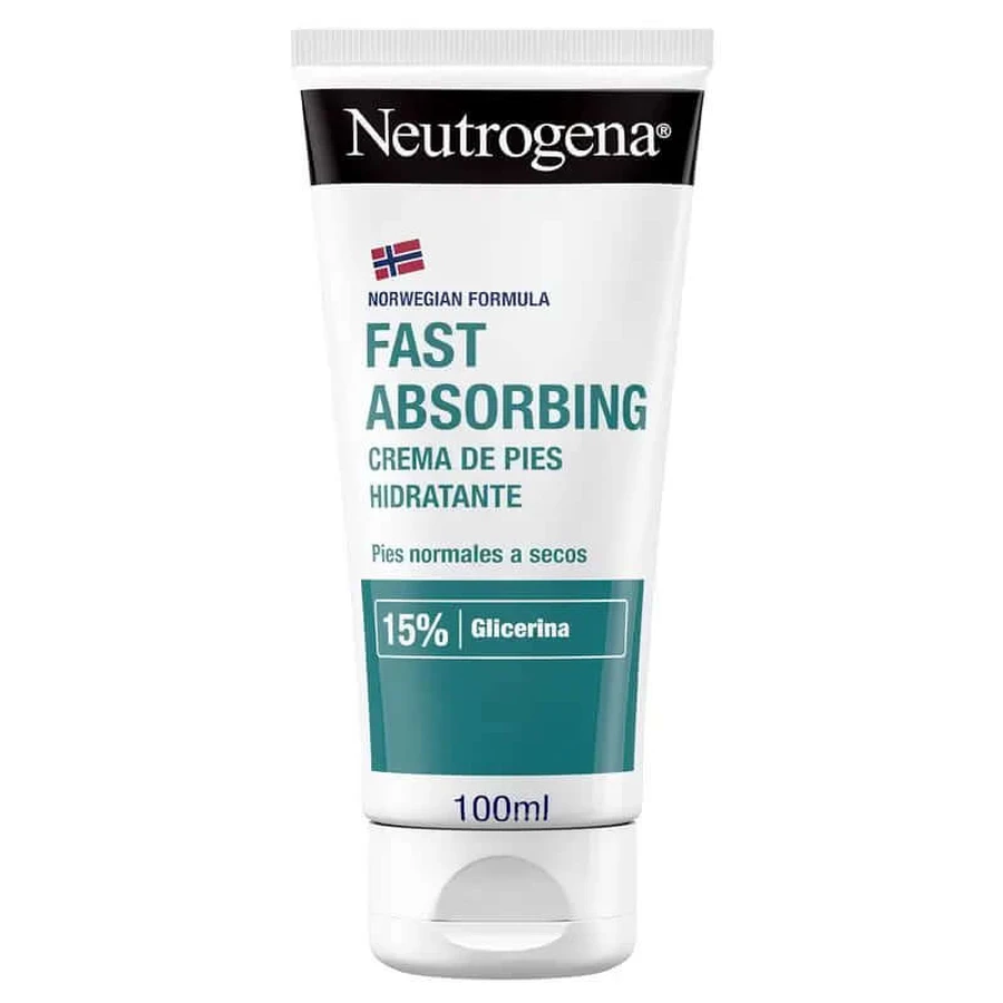 Neutrogena Crème hydratante pour les pieds à absorption immédiate 100ml