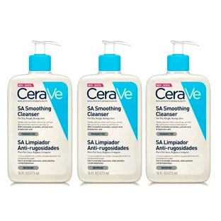 CeraVe Anti-wrinkle detergent, pack 3 x 473 ml