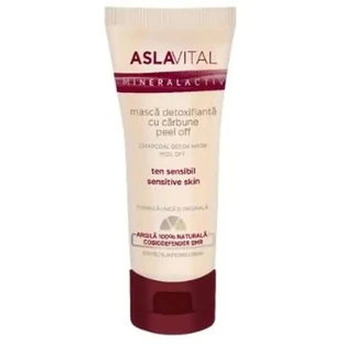 Asla Vital (Dr. Ana Aslan) Peel Off entgiftende Maske mit Kohle 100Ml