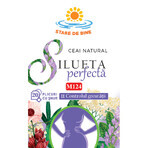 Ceai Silueta Perfecta 2 controlul greutatii M124 20 plicuri, Fares 