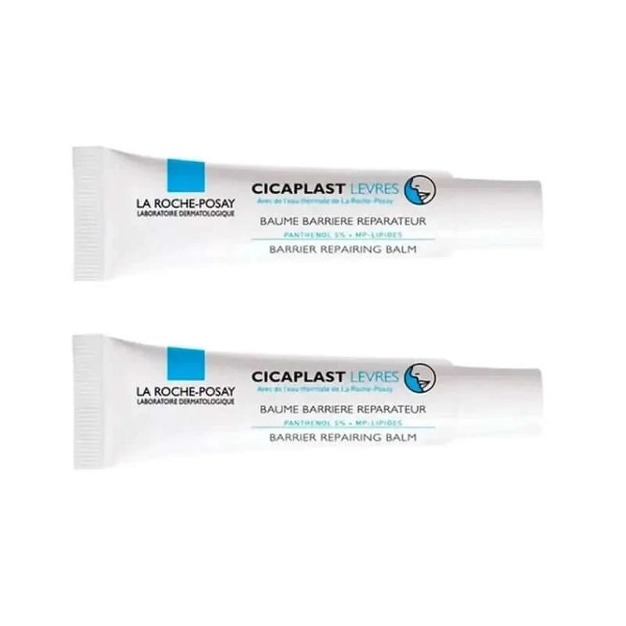 La Roche Posay Cicaplast Lips Duplo, 2X7,5 Ml