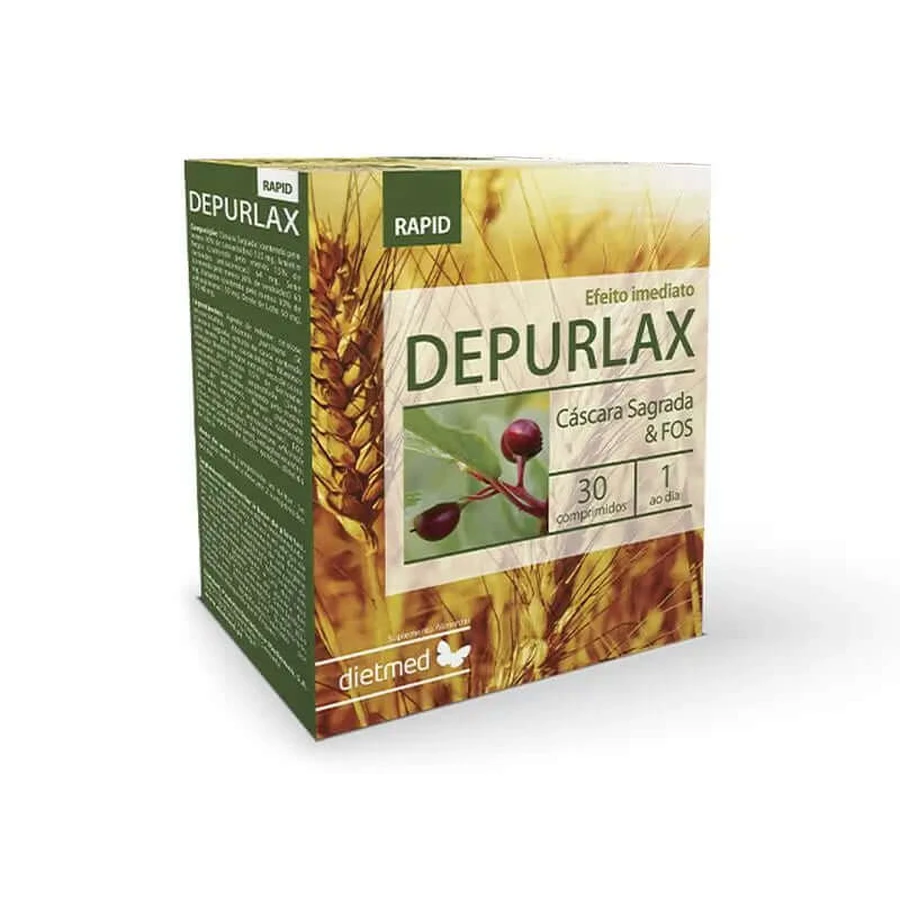 Dietmed Depurlax Rapid , 30 tablets