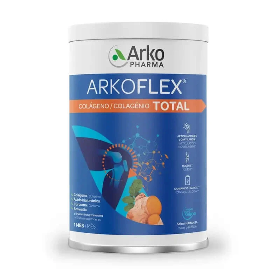 Arkopharma Arkoflex Collagen Total Orange Flavor, 390 g