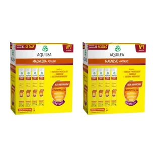 Aquilea Energía y Vitalidad Magnesio+Potasio efervescente , 2X56 comprimidos