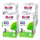 Leche Hipp 2 Bio, paquete 4 x 600 g