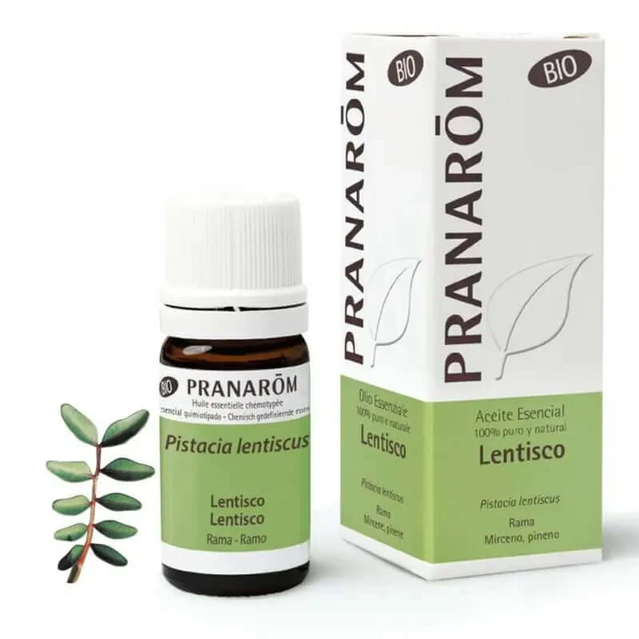Pranarom mastiek organische essentiële olie, 5ml