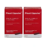 Pilexil capsules, pack 2 x 50 capsules.