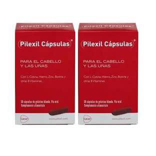 Pilexil Kapseln, Packung 2 x 50 Kapseln.