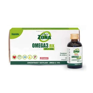 Enerzona Omega 3 Rx líquido 3 frascos x 33,3 ml
