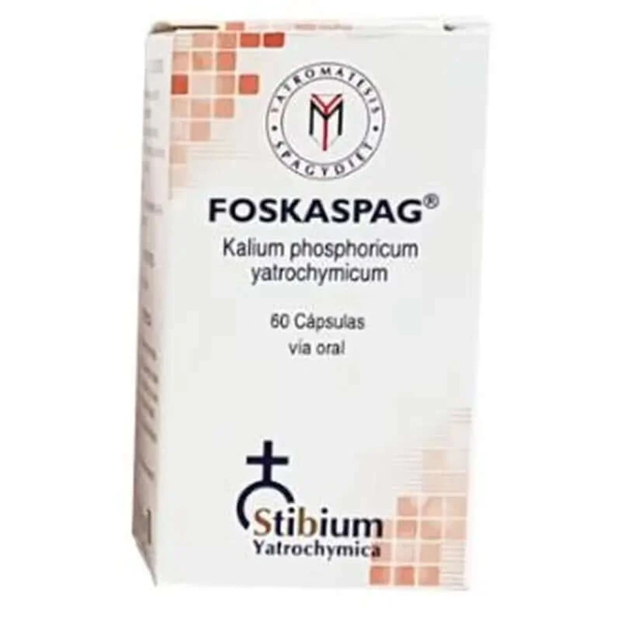 Heliosar Foskaspag Kalium Phosphoricum , 60 Cápsulas