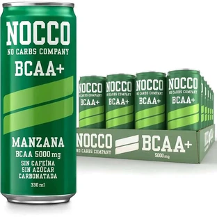 Nocco Pack Bcaa+ Manzana, 12 unidades x 330 ml