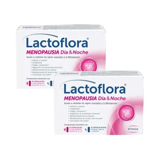 Lactoflora Menopause Tag und Nacht, 2X60 Kapseln