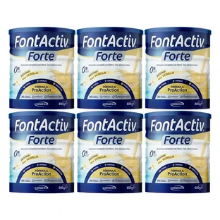 Fontactiv Forte ProAction Vanilla ProAction, pack 6 x 800g