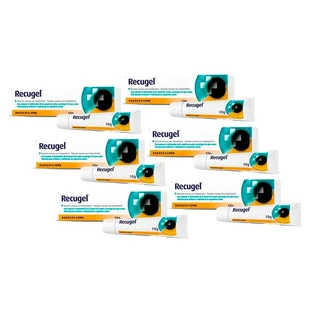 Recugel Oogheelkundige gel, verpakking 6 x 10 g