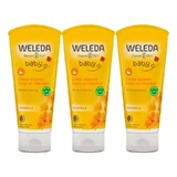 Weleda Calendula babyshampoo en douchegel, 3 x 200 ml