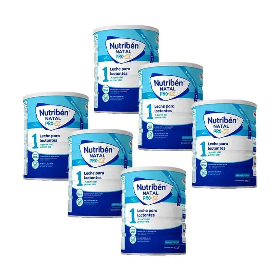 Nutribén Natal Pro-Alpha Milch Starter, 6 X 800 g