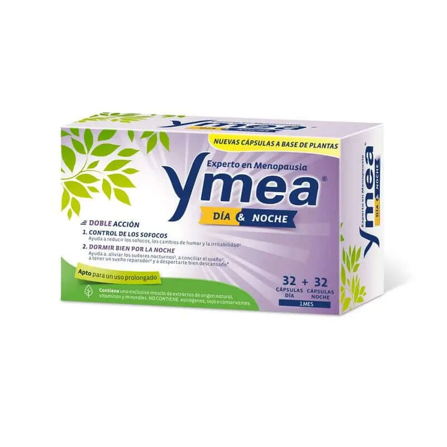 Ymea Day & Night Double Action Menopause 32+32 Kapseln