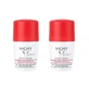 Vichy Deodorant Deodorant Stress Resist Intensive Anti-Transpirant Treatment 72H Roll-On, 2X50 Ml