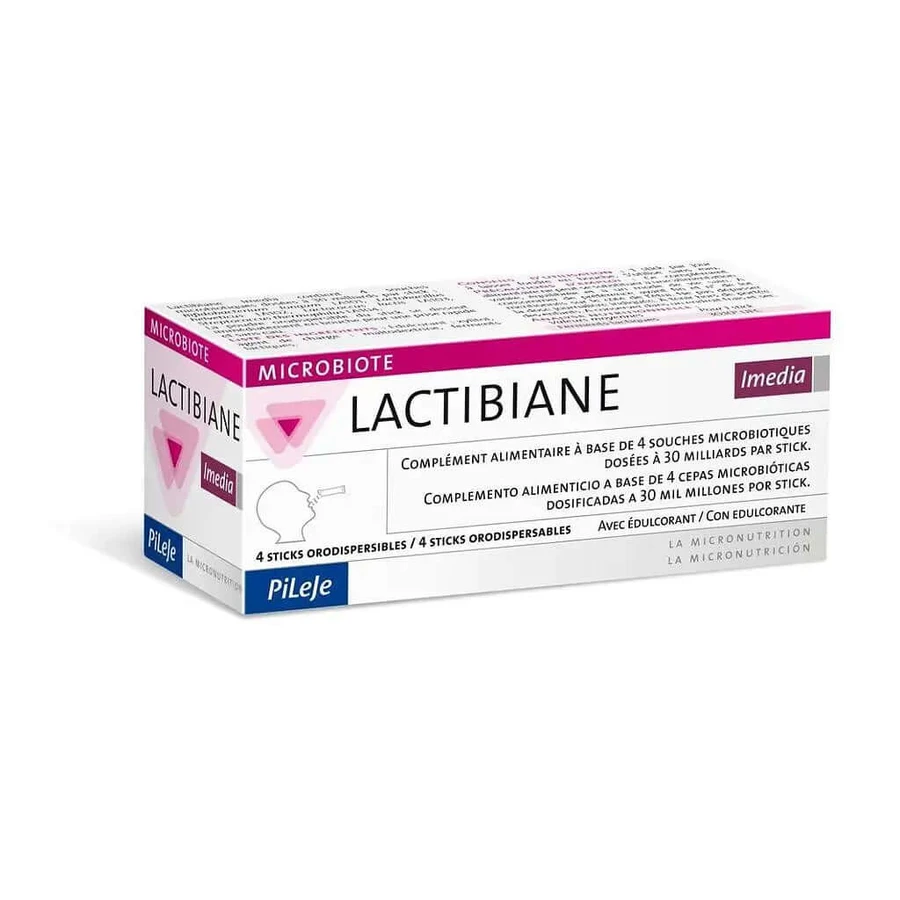 PiLeJe Lactibiane Imedia, 4 sticks