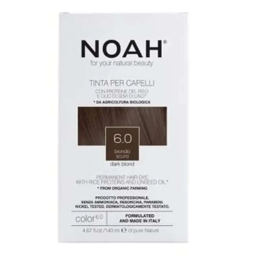 Tinte Rubio Oscuro Noah 6.0 140Ml.
