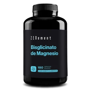 Bisglicinato de Magnesio Zenement, 180 cápsulas vegetales