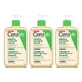 CeraVe Moisturizing Foaming Foaming Cleansing Oil, 3 x 473 ml pack