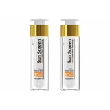 Frezyderm Zonnebrandcrème Kleur Fluweel Waterbestendig Gezichtszonnebrandcrème SPF30 met Pigment 2x50ml