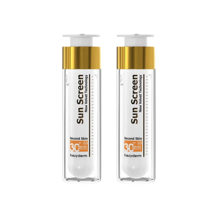 Frezyderm Sun Screen Velvet Crema solar resistente al agua SPF30 2x50ml