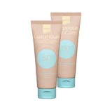 InterMed Luxurious SunCare Sunscreen Face SPF50 Natural Beige 2x75ml
