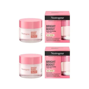 Neutrogena Bright Boost feuchtigkeitsspendende Anti-Aging-Gesichtscreme, 2X50 Ml