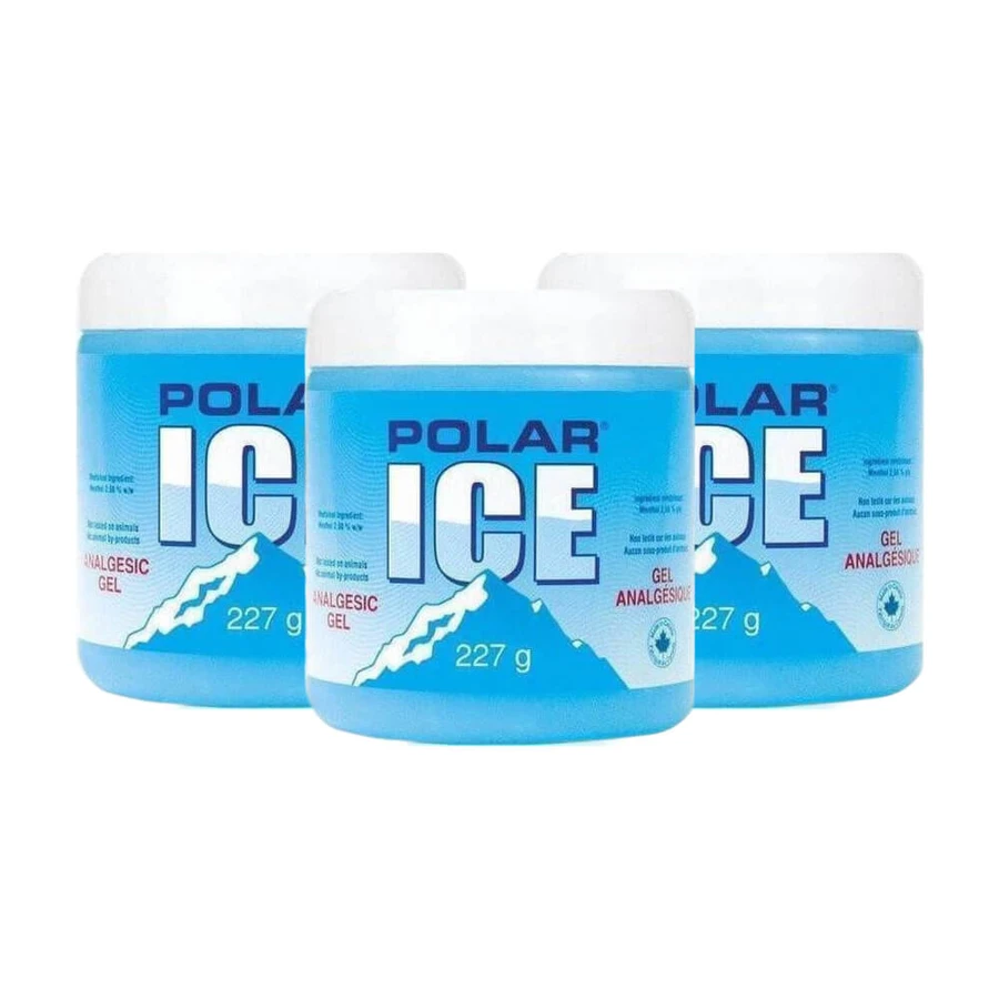 Lander Polar Ice Gel Kryotherapie Gel für Muskel-und Gelenkschmerzen 3x227gr