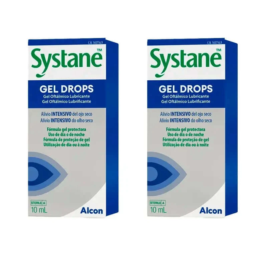 Systane Gel Drops, paquet de 2 X 10 ml