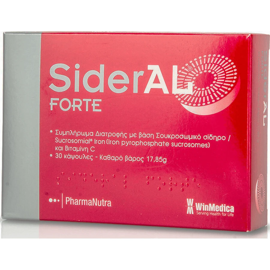 SiderAl Forte 2 x 30 capsules, Winmedica