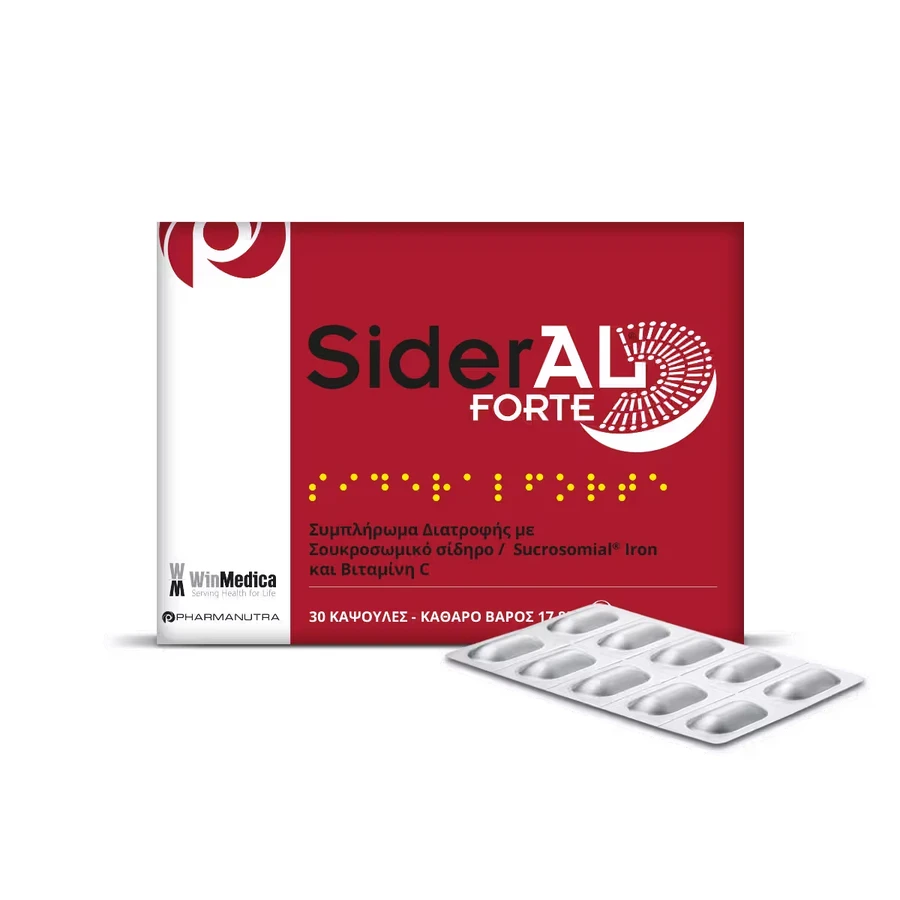 SiderAl Forte 2 x 30 capsules, Winmedica