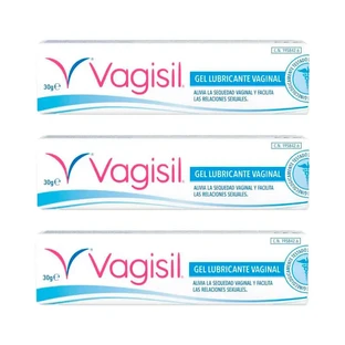Pack 3 Vagisil Vaginal lubricating gel, 30gr