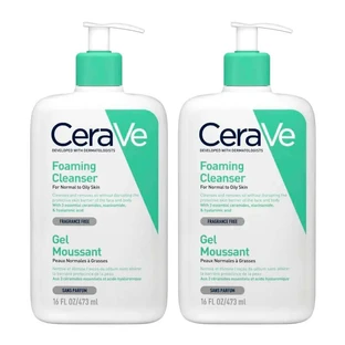 CeraVe Duplo Schäumendes Reinigungsgel, 2X473 ml