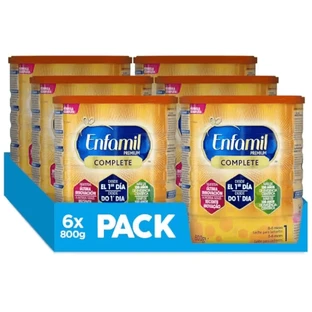 Enfamil Complete 1 Opstartmelk, pak 6 X 800 Gr