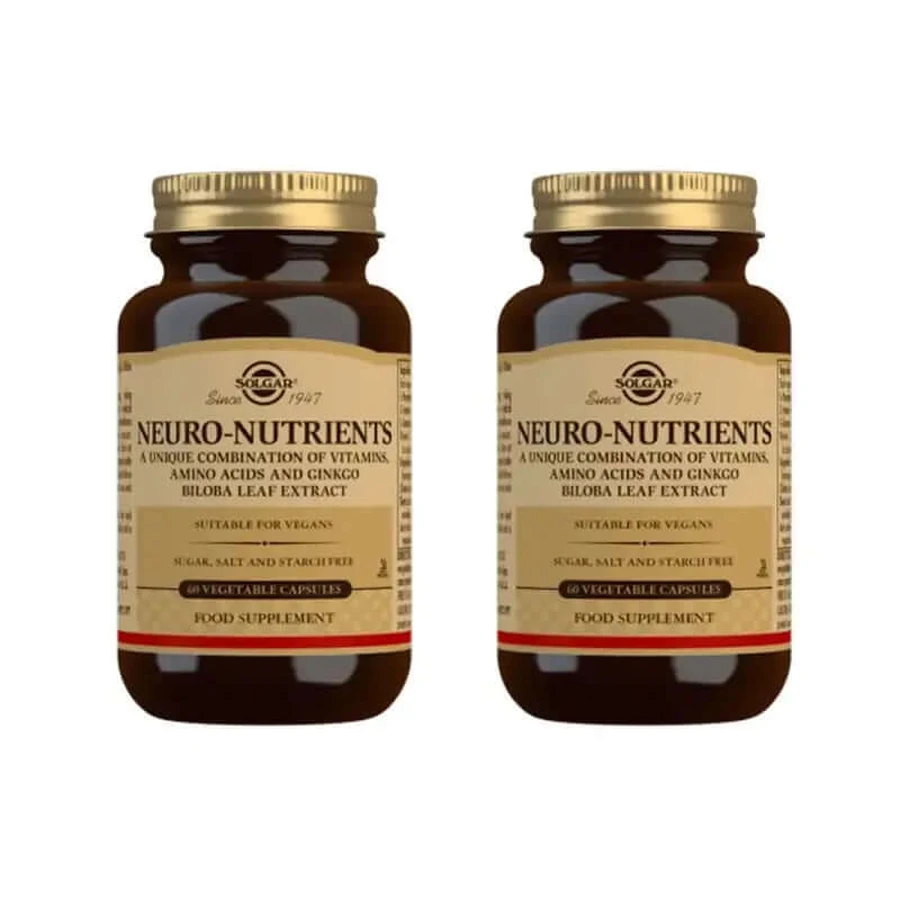 Solgar Neuro-Nutriënten, 2X60 Capsules