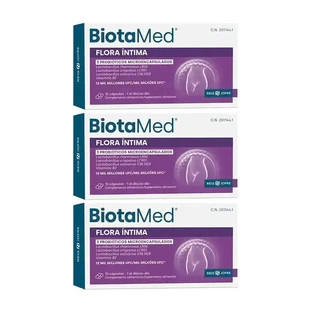 Biotamed Flora Intima, pack 3 x 15 capsules