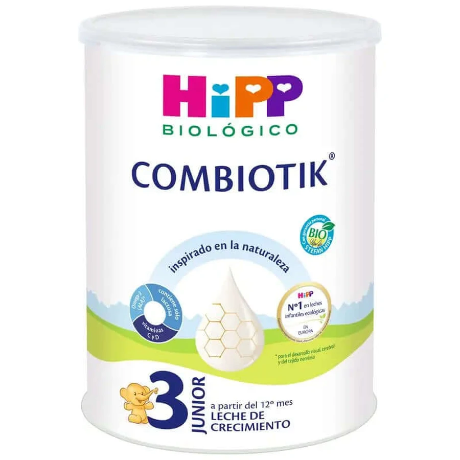Hipp Combiotik 3, Leche de crecimiento, 800 g