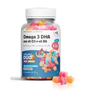 Herbora Senda Kinder Omega 3 Dha mit Vit D3 + Vit B6 60Gummis