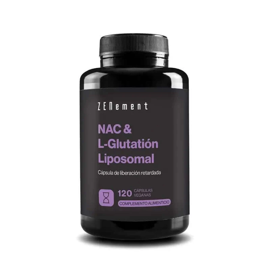 Zenement Nac & Lipozomal L-Glutathione, 120 vegan capsules