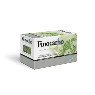 Aboca Finocarbo Plus Digestion Herbal Tea, 20 sachets