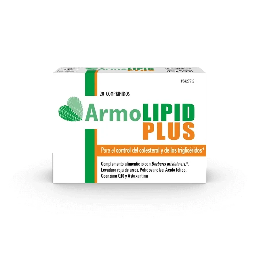 Armolipid Plus Cholesterol and triglycerides control, 20 capsules