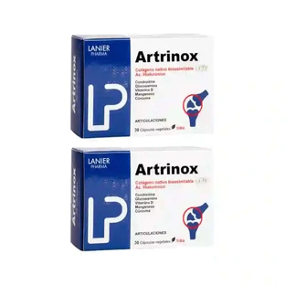 Lanier Pharma Artrinox Voedingssupplement , 2X30 Vegetarische Capsules