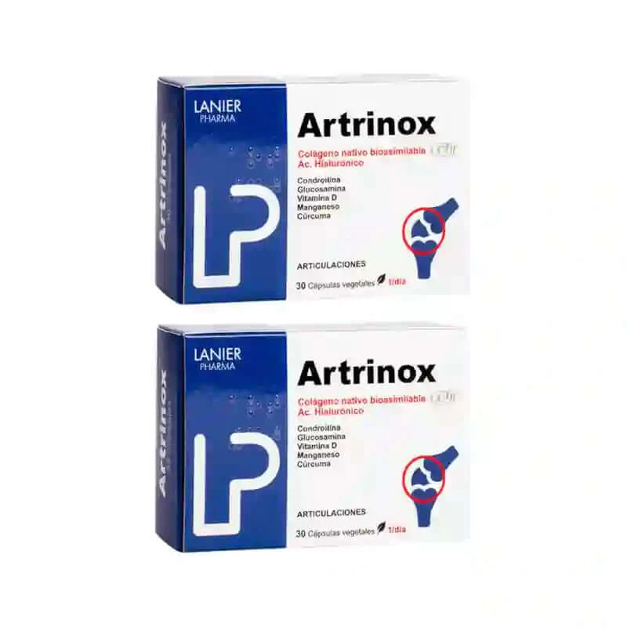 Lanier Pharma Artrinox Voedingssupplement , 2X30 Vegetarische Capsules
